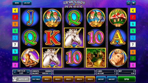игровой автомат Unicorn Magic