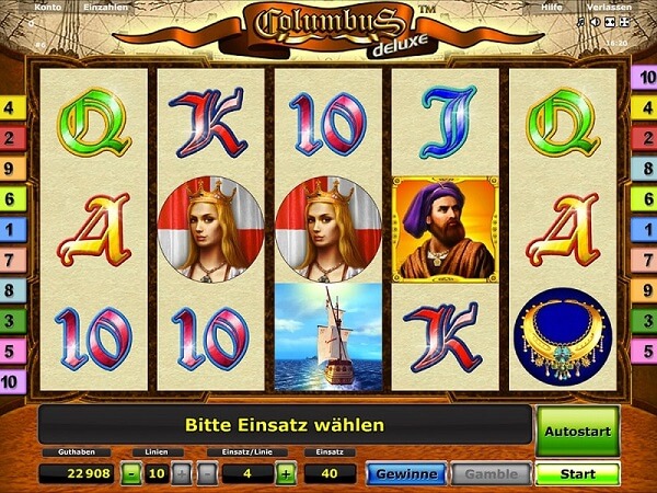 Columbus Deluxe игровые автоматы