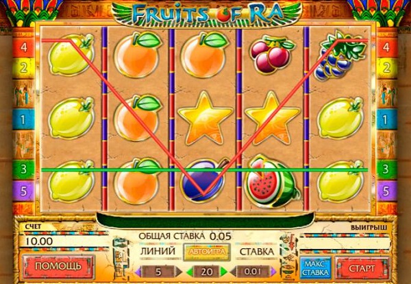 Fruits of Ra игровые автоматы