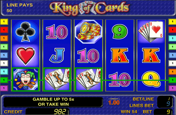 Игровой автомат King of Cards