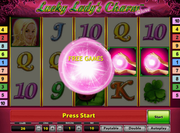Игровой автомат Lucky Lady’s Charm Deluxe